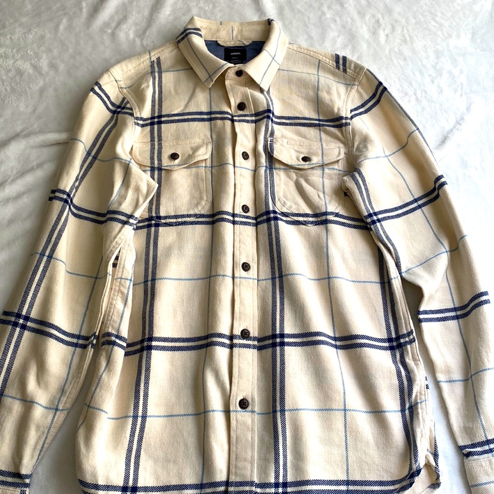 Vans Tailored Fit Button Down Shirt  S
